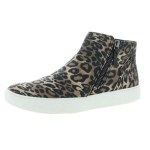NWT Naturalizer Womens Miranda Boot Bootie  Leopard Animal Print Slip-On 8M